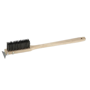 Wire Brush With Wood Handle 20"