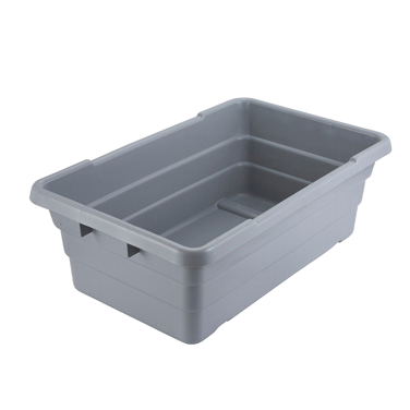 Lug/Nesting Gray BPA Free Polypropylene 24" x 15" x 8"