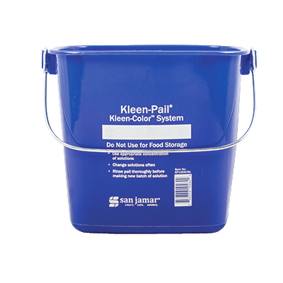 superior-equipment-supply - San Jamar- Chef Revival - San Jamar 6 Quart Bucket Blue