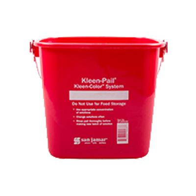 superior-equipment-supply - San Jamar- Chef Revival - San Jamar 6 Quart Bucket Red