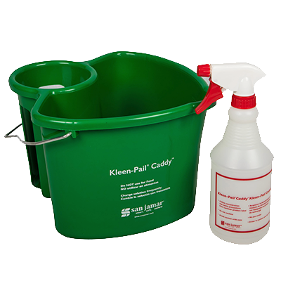 superior-equipment-supply - San Jamar- Chef Revival - San Jamar 4 Quart Pail & Spray Bottle