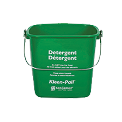 superior-equipment-supply - San Jamar- Chef Revival - San Jamar 3 Quart "Detergent" Print Bucket