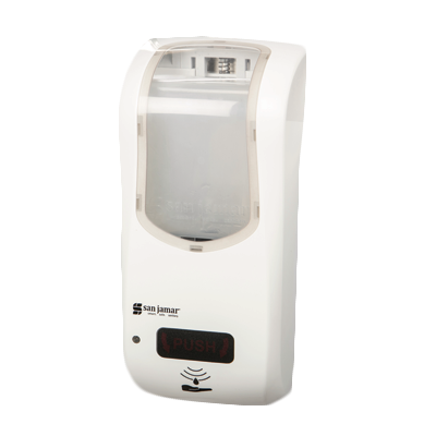 superior-equipment-supply - San Jamar- Chef Revival - San Jamar Summit Rely Hybrid Soap Dispenser Battery Operated 900mL