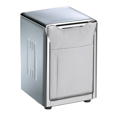 superior-equipment-supply - San Jamar- Chef Revival - San Jamar Tabletop Napkin Dispenser Stainless Steel Satin