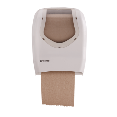 superior-equipment-supply - San Jamar- Chef Revival - San Jamar Tear-N-Dry Touchless Towel Dispenser With Ad Insert