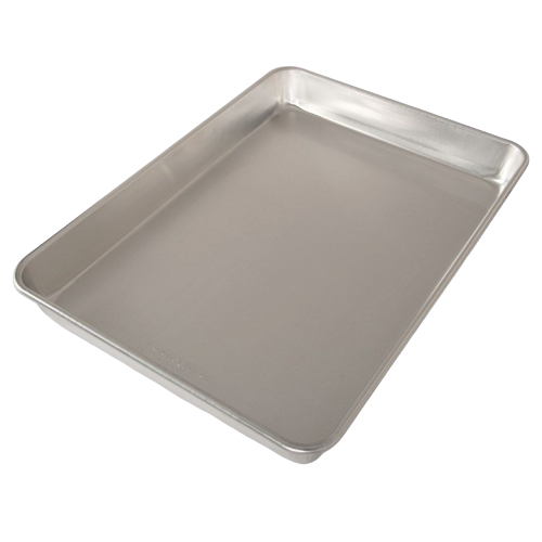 Nordic Ware High-Sided Sheet Cake Pan 17.1" x 12.2" x 1.9" Silver Aluminum