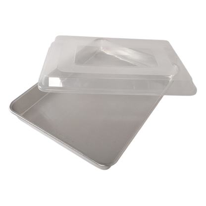 Nordic Ware High-Sided Sheet Cake Pan with Lid 44703