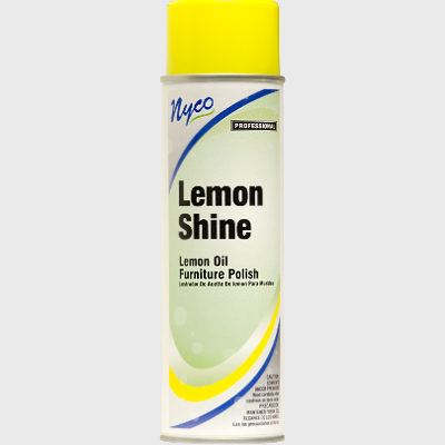 Nyco Products Lemon Shine Lemon Oil Furniture Polish - 12 Cans/Case