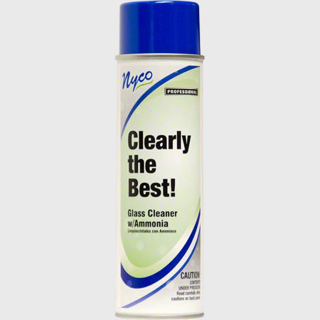 Nyco Products Clearly The Best! Glass Cleaner - 12 Cans/Case