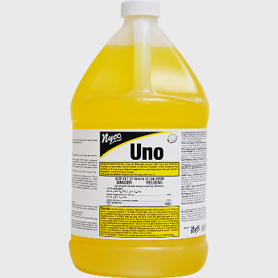 Nyco Products UNO (Lemon) Cleaner/Deodorizer - 4 Gallons/Case