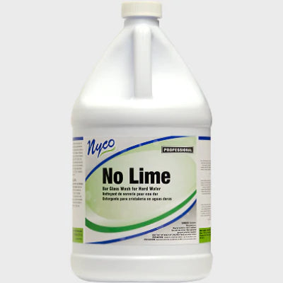 Nyco Products No Lime Bar Glass Wash For Hard Water