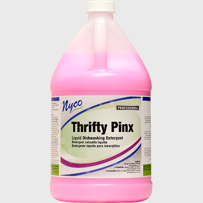 Nyco Products Thrifty Pinx Liquid Dishwashing Detergent - 4 Gallons/Case