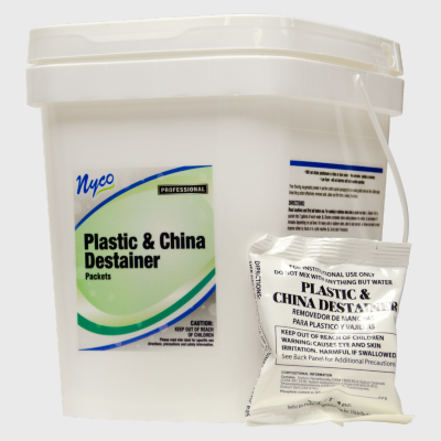 Nyco Products Plastic & China Destainer Packets  - 35/Case