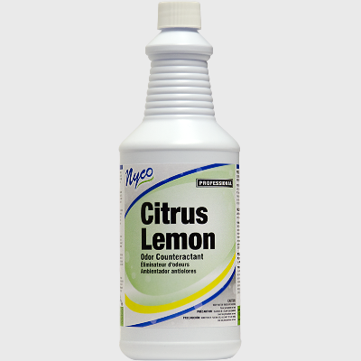 Nyco Products Citrus Lemon Odor Counteractant Concentrate - 12 Quarts/Case
