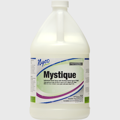 Nyco Products Mystique Lotionized Hand Soap w/ Antibacterial Agent PCMX - 4 Gallons/Case