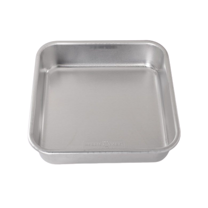 Nordic Ware Square Cake Pan 9" x 9" Silver Aluminum 45800