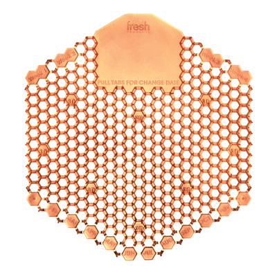 superior-equipment-supply - Royal Industries - Royal Industries Urinal Screen Splash Proof Mango - 10/Box