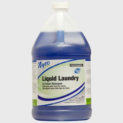 Nyco Products Liquid Laundry Detergent All Fabric Detergent - 4 Gallon/Case