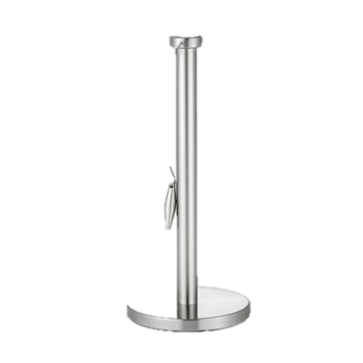 superior-equipment-supply - Alpine Industries - Alpine Industries Paper Towel Holder Silver Spring-Loaded Tension Loop, Accommodates Standard Size Paper Towel Roll up to 10.5"H