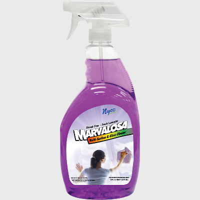 Nyco Products Marvalosa Multi-Surface & Glass Cleaner - 9 Quarts/Case