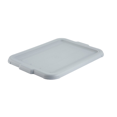 Dish Box Cover Gray Polypropylene 20-1/4" x 15-1/2"