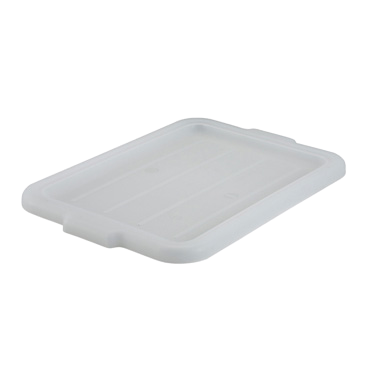 Dish Box Cover White Polypropylene 20-1/4" x 15-1/2"