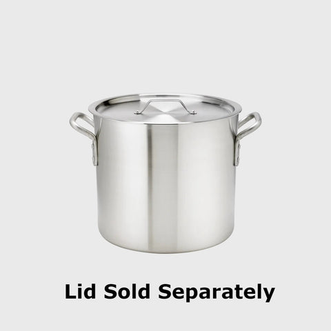 Thermalloy Stock Pot, 32 Qt.Stainless Steel Stock Pot, Induction Ready