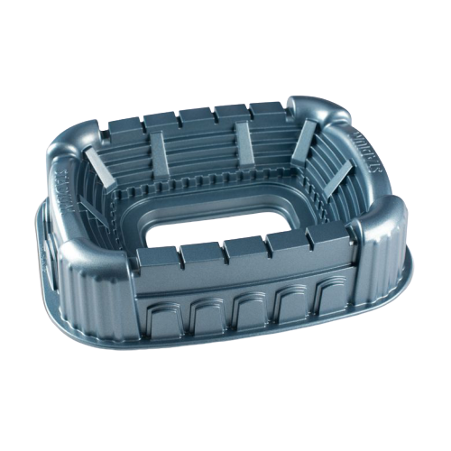 Nordic Ware Stadium Pan 9 Cups Blue Cast Aluminum