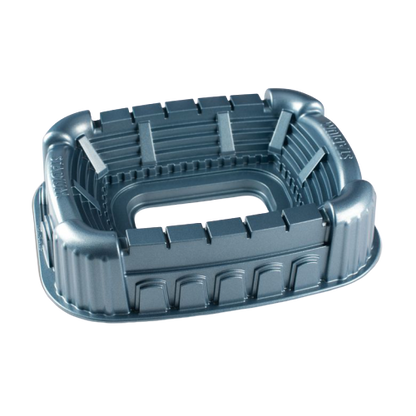 Nordic Ware Stadium Pan 9 Cups Blue Cast Aluminum