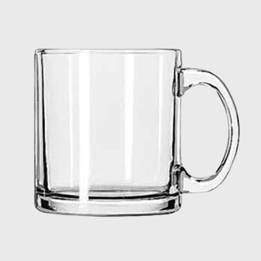 Libbey Hoffman House Glass Coffee Mug 13 oz.