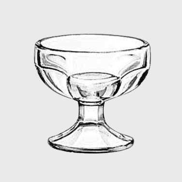 Libbey Sherbet Glass Dish 4.5 oz. - 72/Case