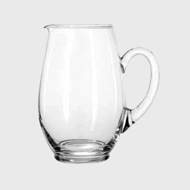 Libbey Mario Glass Water Pitcher 58 oz. - 6/Case