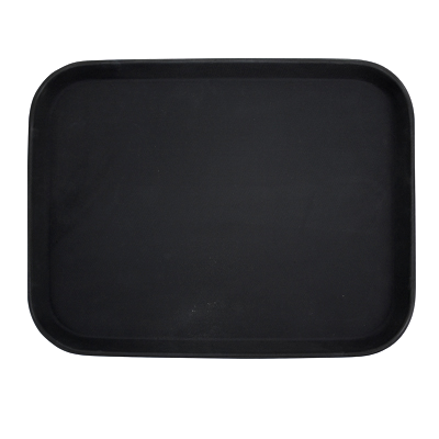 Easy-Hold Tray Rectangular Black Plastic 14" x 18"