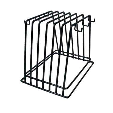 Cutting Board Rack Vinyl Coated 6 Slots