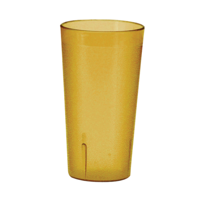 Tumbler Pebbled 32 oz. Amber Plastic - One Dozen