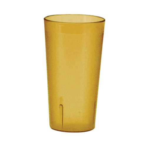 Tumbler Pebbled 32 oz. Amber Plastic - One Dozen