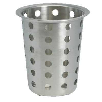 superior-equipment-supply - Winco - Flatware Cylinder Perforated Stainless Steel 4" dia.