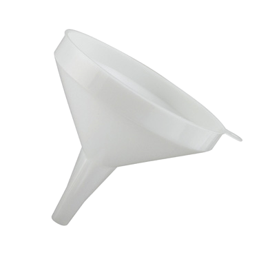 Funnel 32 oz. White Plastic 6-1/4" Diameter