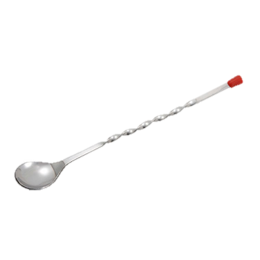 superior-equipment-supply - Winco - Bar Spoon Red Knob 11" Steel