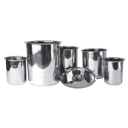 Winco Stainless Steel Bain Marie Pot 12 Qt. BAM-12