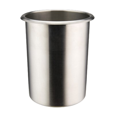 Bain Marie Pot Stainless Steel 2 qt. 5-3/4" x 7"