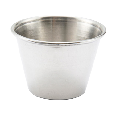 Sauce Cup 2-1/2 oz. Stainless Steel - One Dozen