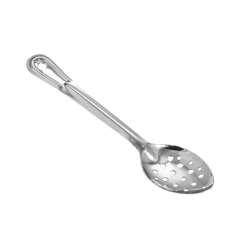 superior-equipment-supply - Winco - Basting Spoon 11" Stainless Steel Perforated