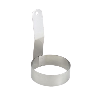 Egg Ring Round Stainless Steel 3" Diameter