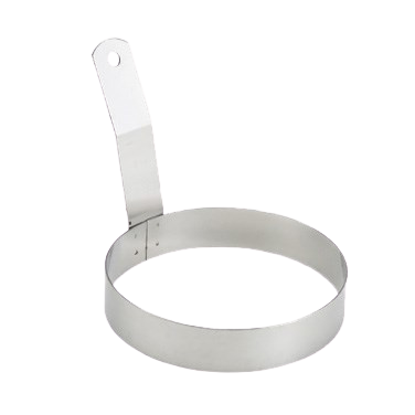 Egg Ring Round Stainless Steel 5" Diameter