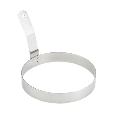 Egg Ring Round Stainless Steel 6" Diameter