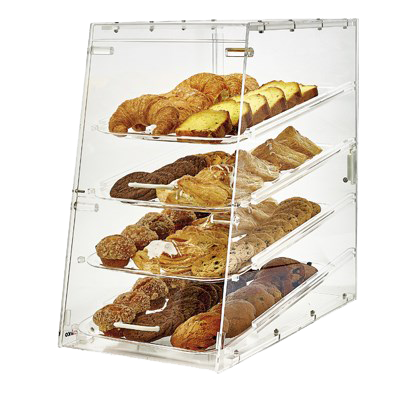 Acrylic Display Case 4 Tray 14" x 24" x 24"