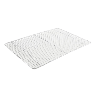 Wire Pan Grate Half Size Chrome-Plated 12" x 16-1/2"
