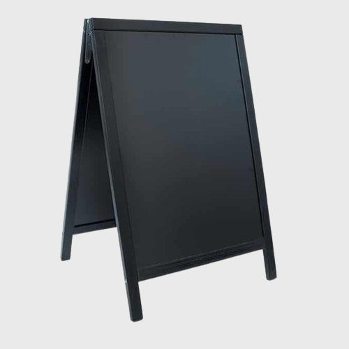 American Metalcraft Inc. Basic Sandwich Board Black 32-1/2" H