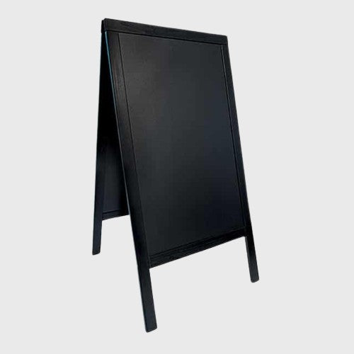 American Metalcraft Inc. Basic Sandwich Board Black 49-1/4" H